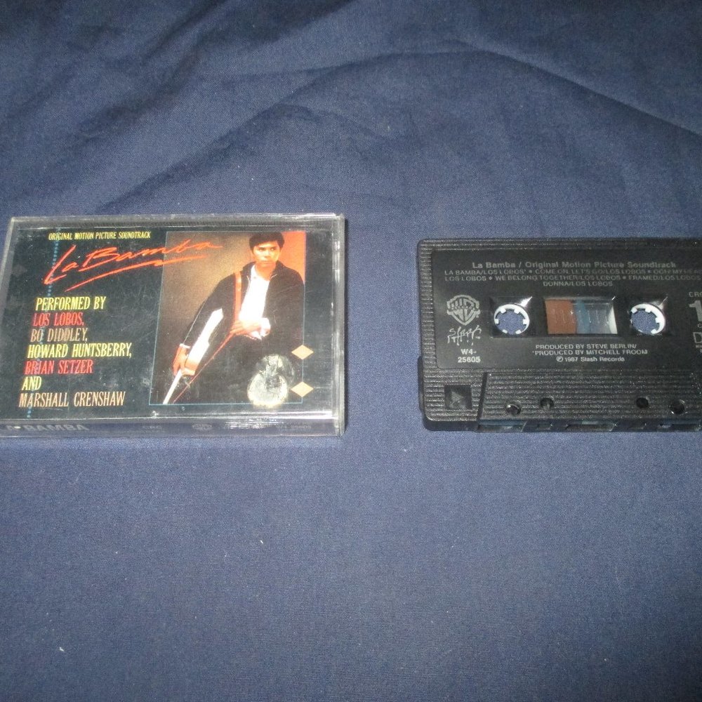 La Bamba the original motion picture soundtrack on cassette (CBS, Canada, 1987)